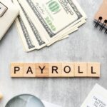 Payroll software interface for small businesses, highlighting features like tax management and overtime calculations.